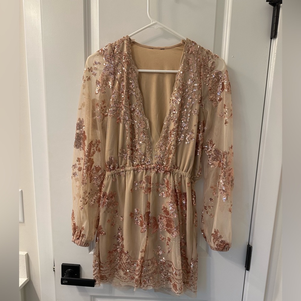 Sparkly romper. Worn once. Size small.